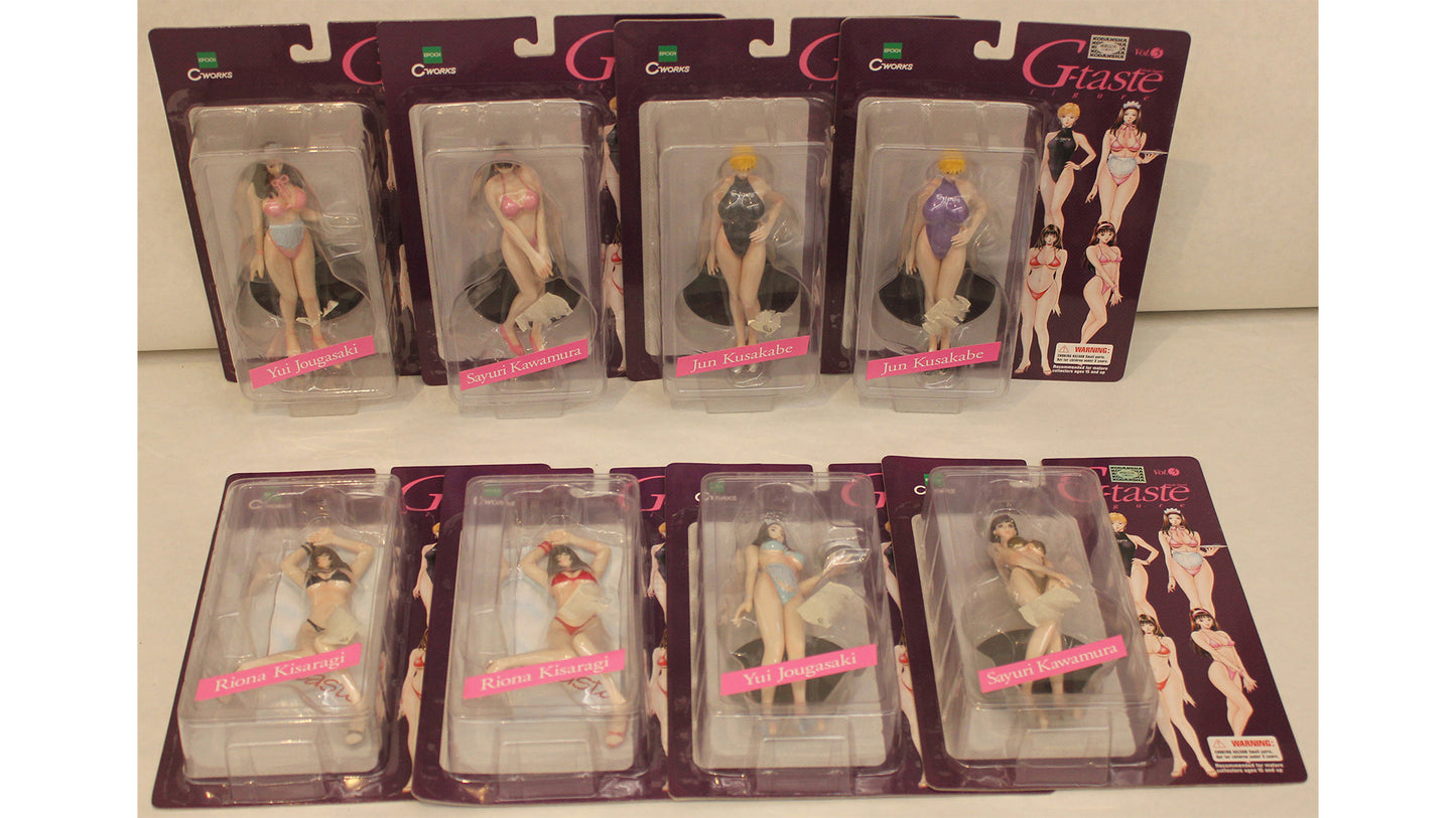 G-Taste - Vol.1 - Vol.5 komplett - 40 Figuren - Epoch Co.