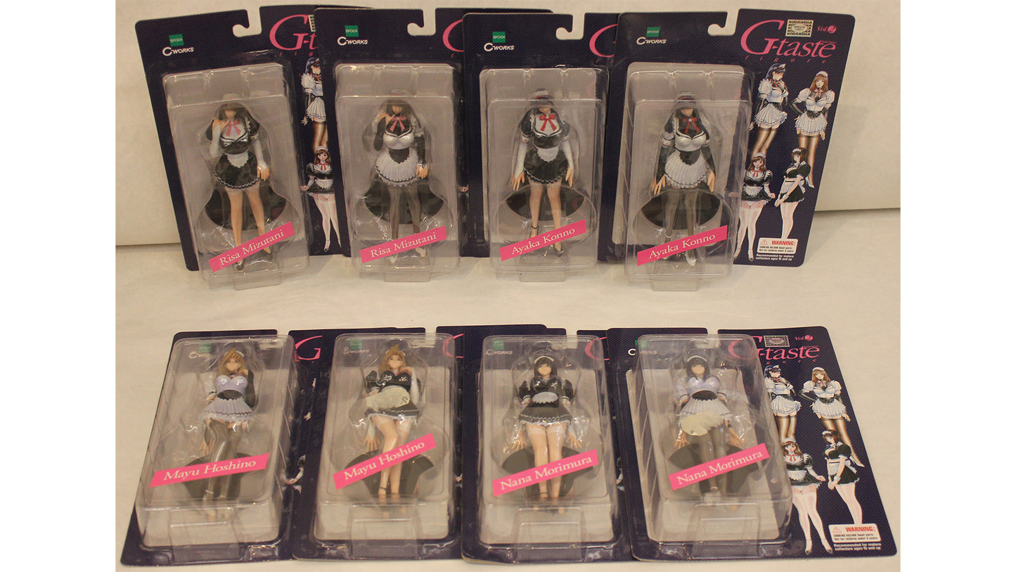 G-Taste - Vol.1 - Vol.5 komplett - 40 Figuren - Epoch Co.