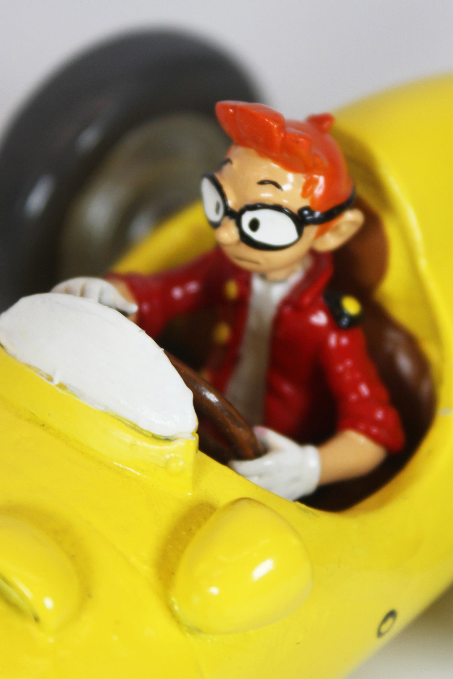 Spirou im Rennwagen Turbot No 6