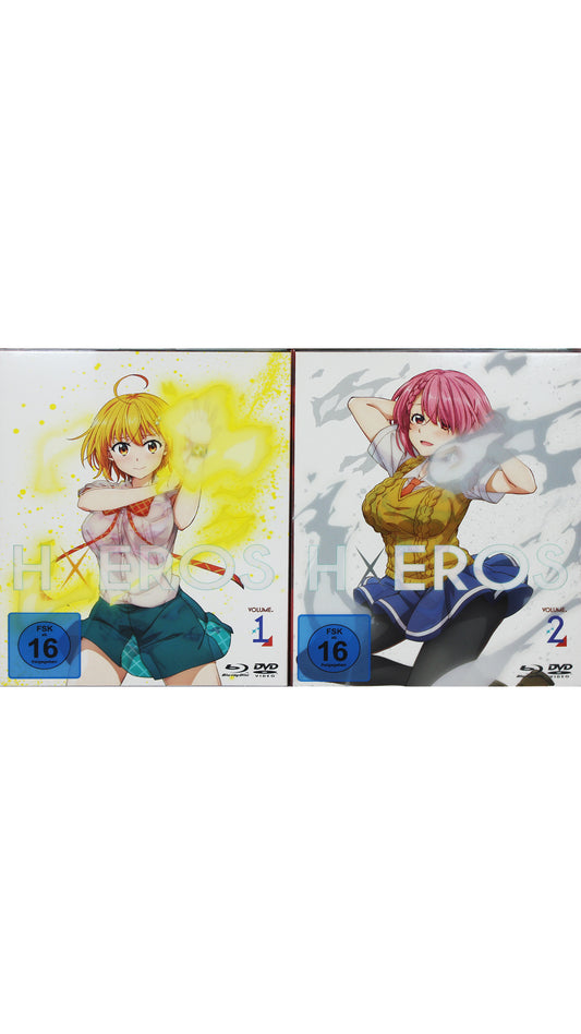 Super Hxeros: Volume 1 and 2- Blu-ray und DVD