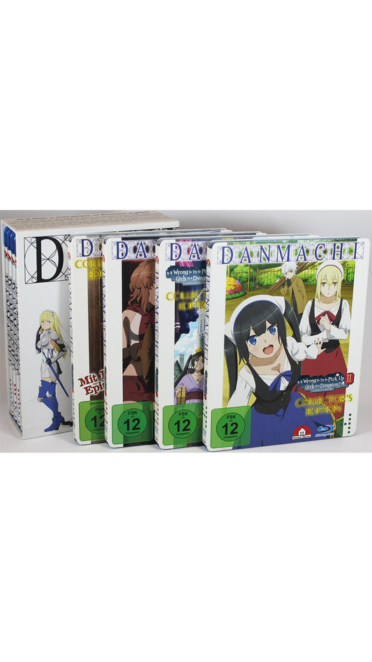 Danmachi Sammlung - 19 Blu-rays