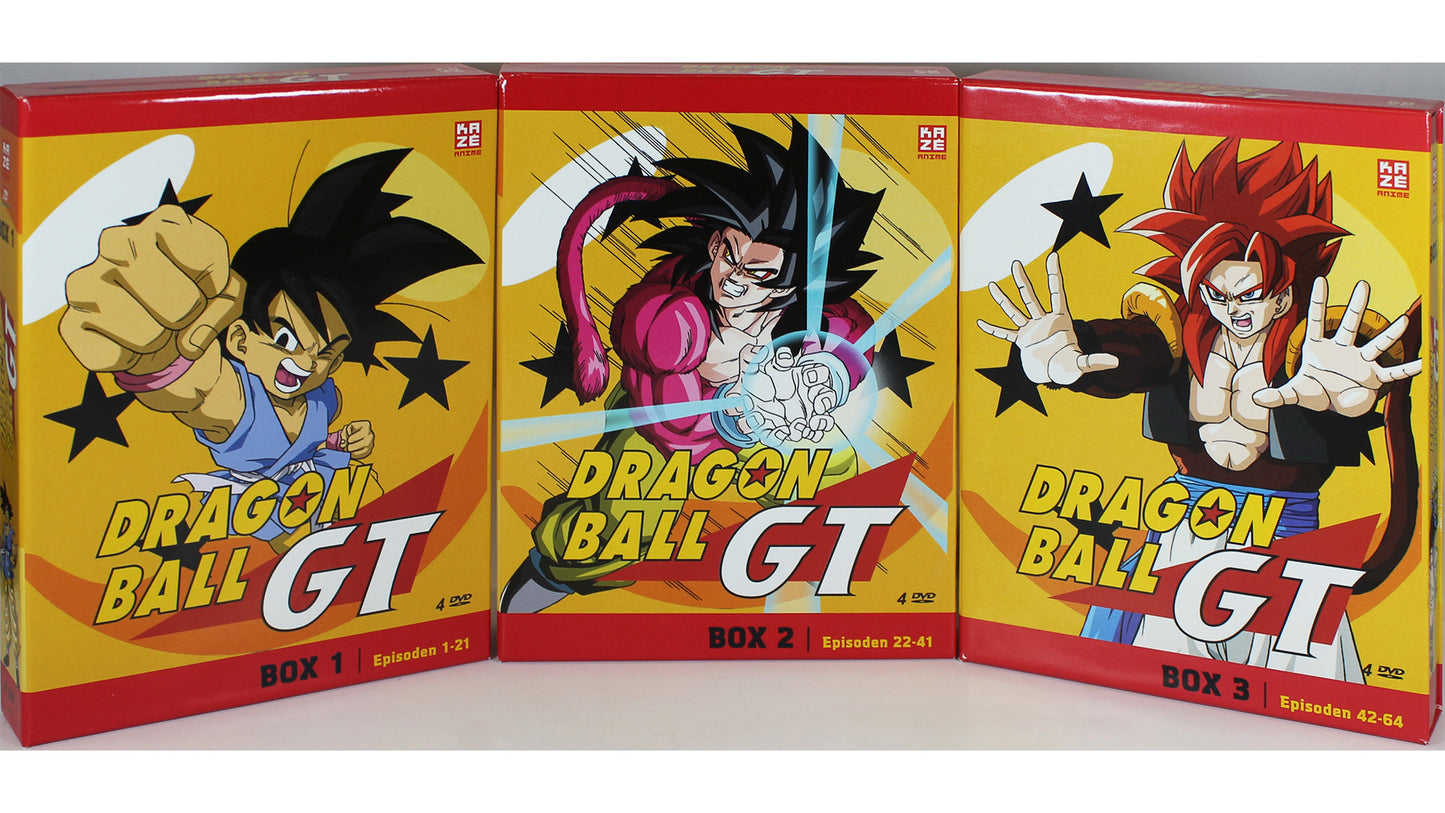 Dragonball GT Box 1-3 - DVD komplett