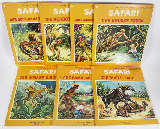 Vandersteen: Safari 1-7 komplett