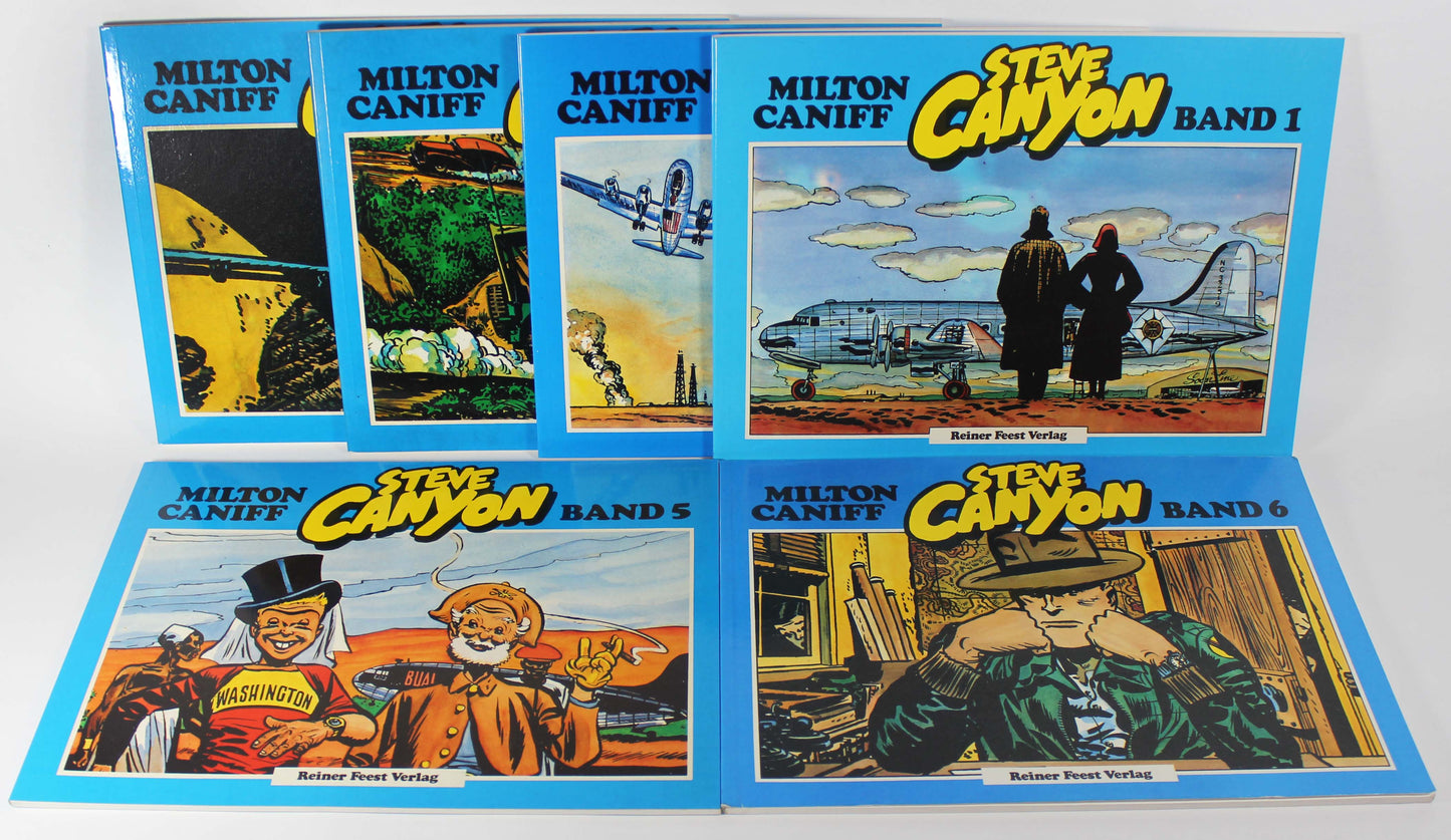 Milton Caniff: Steve Canyon 1-6 komplett