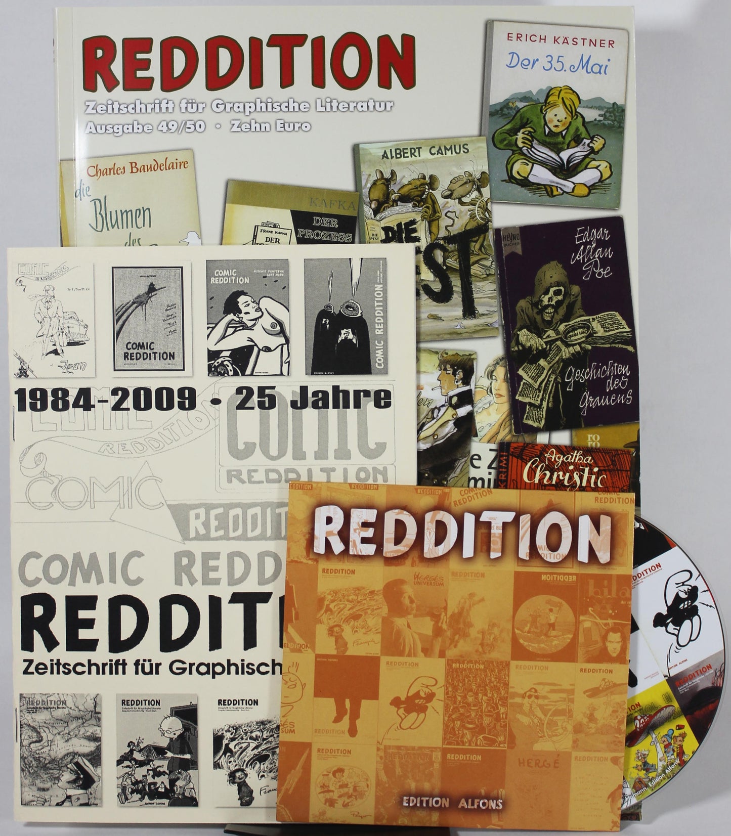 Reddition 49/50 - Dossier Comics & Literatur - mit Beilage 25 Jahre und CD