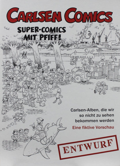 Reddition 66 - Dossier 50 Jahre Carlsen Comics - mit Beilage Super-Comics mit Pfiff