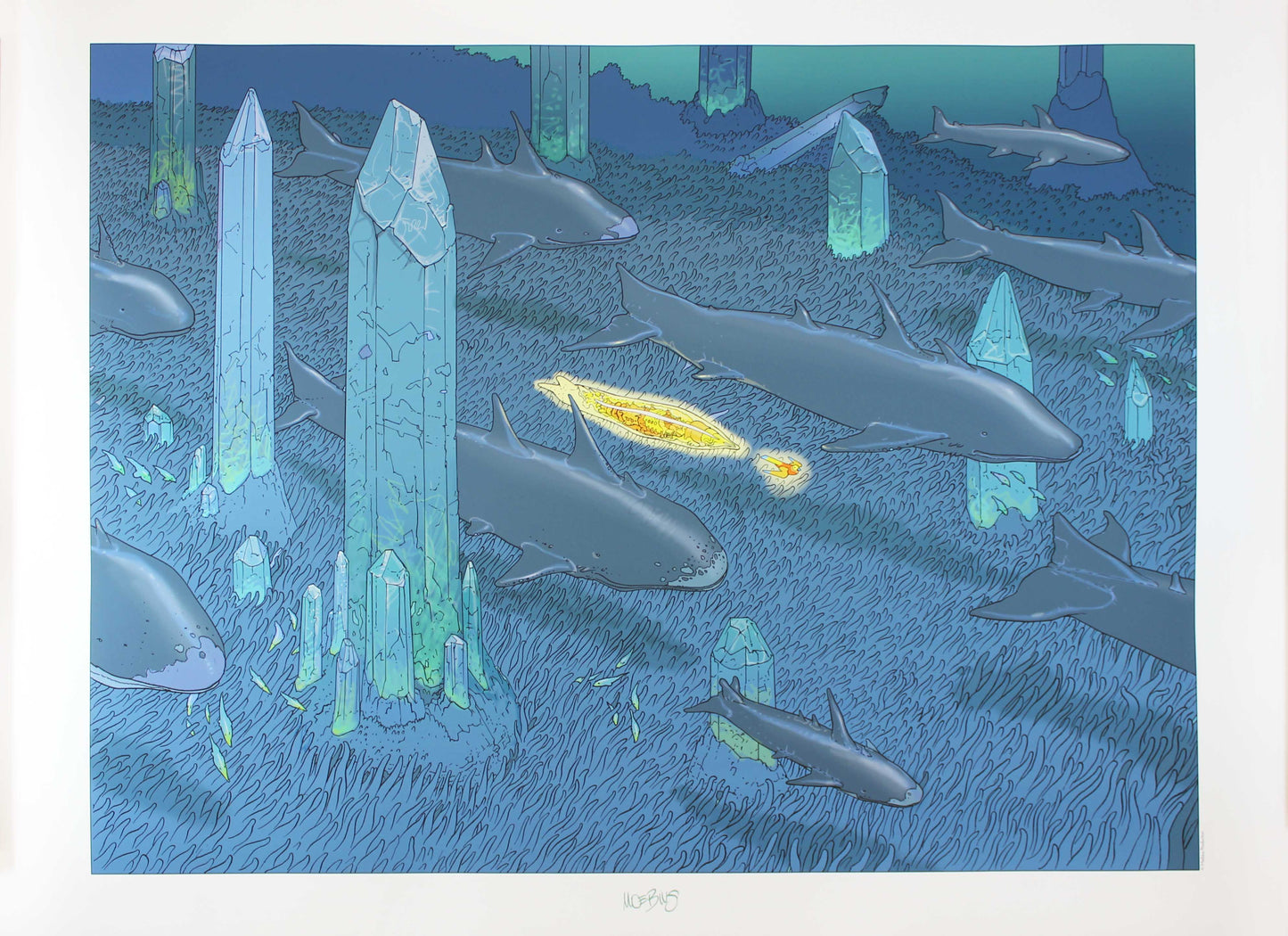 Moebius: Cristal Sea Digigraphie