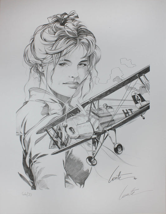 Eric Loutte: Kunstdruck nummeriert und signiert