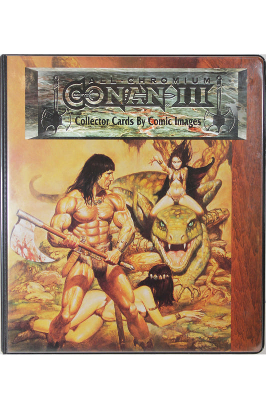 Conan Trading Cards I - III mit Binder und sehr vielen Specialcards