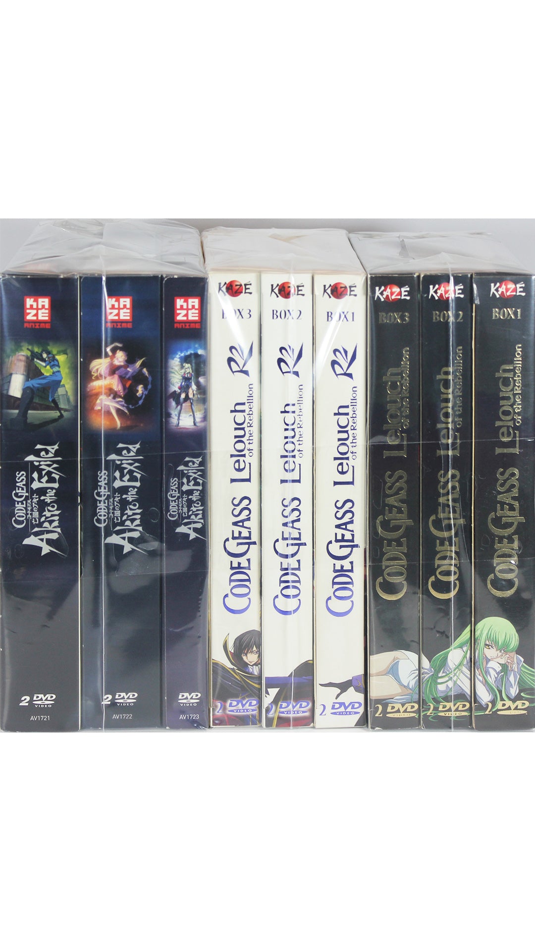Code Geass Collector Boxes - DVD – Ultra Comix Galerie