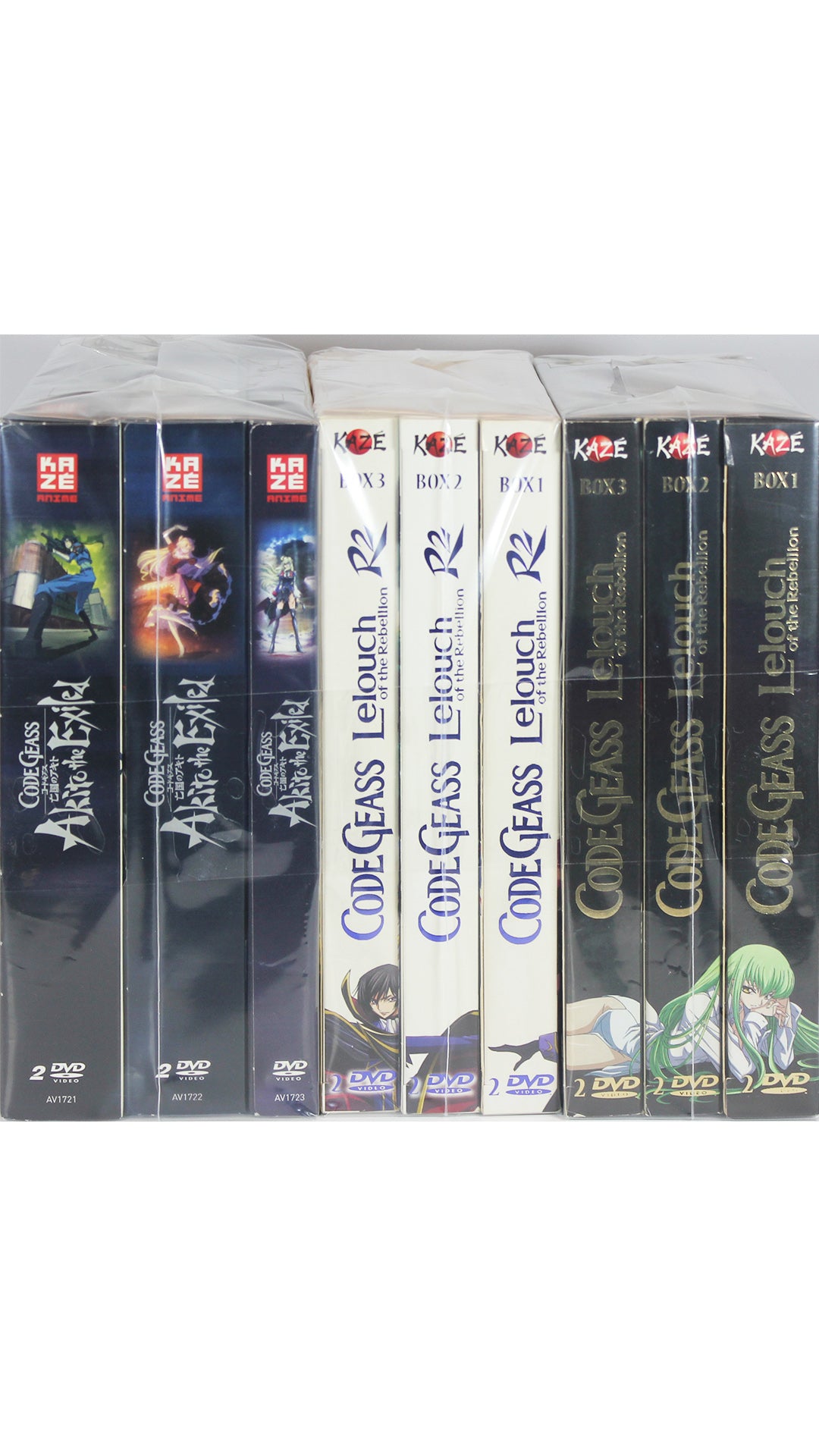 Code Geass Collector Boxes - DVD