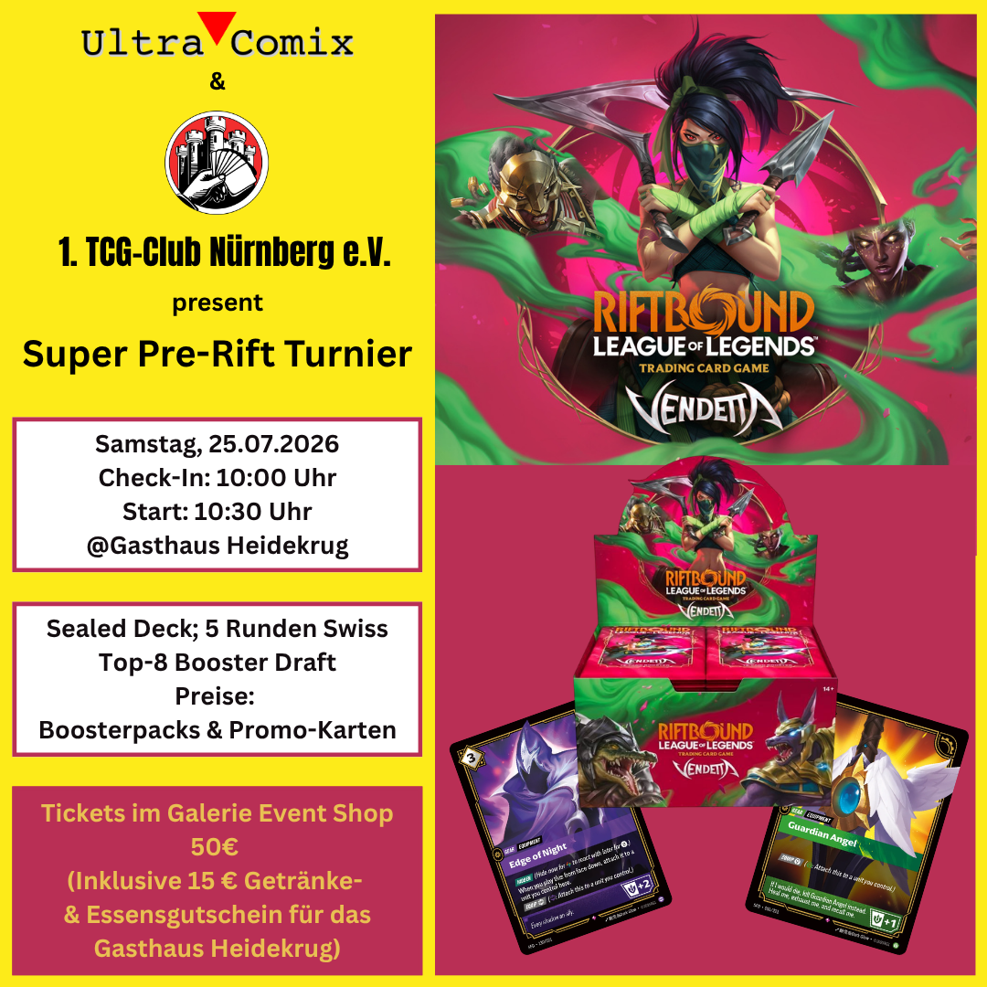 Vendetta Super Pre-Rift Turnier feat. TCGN