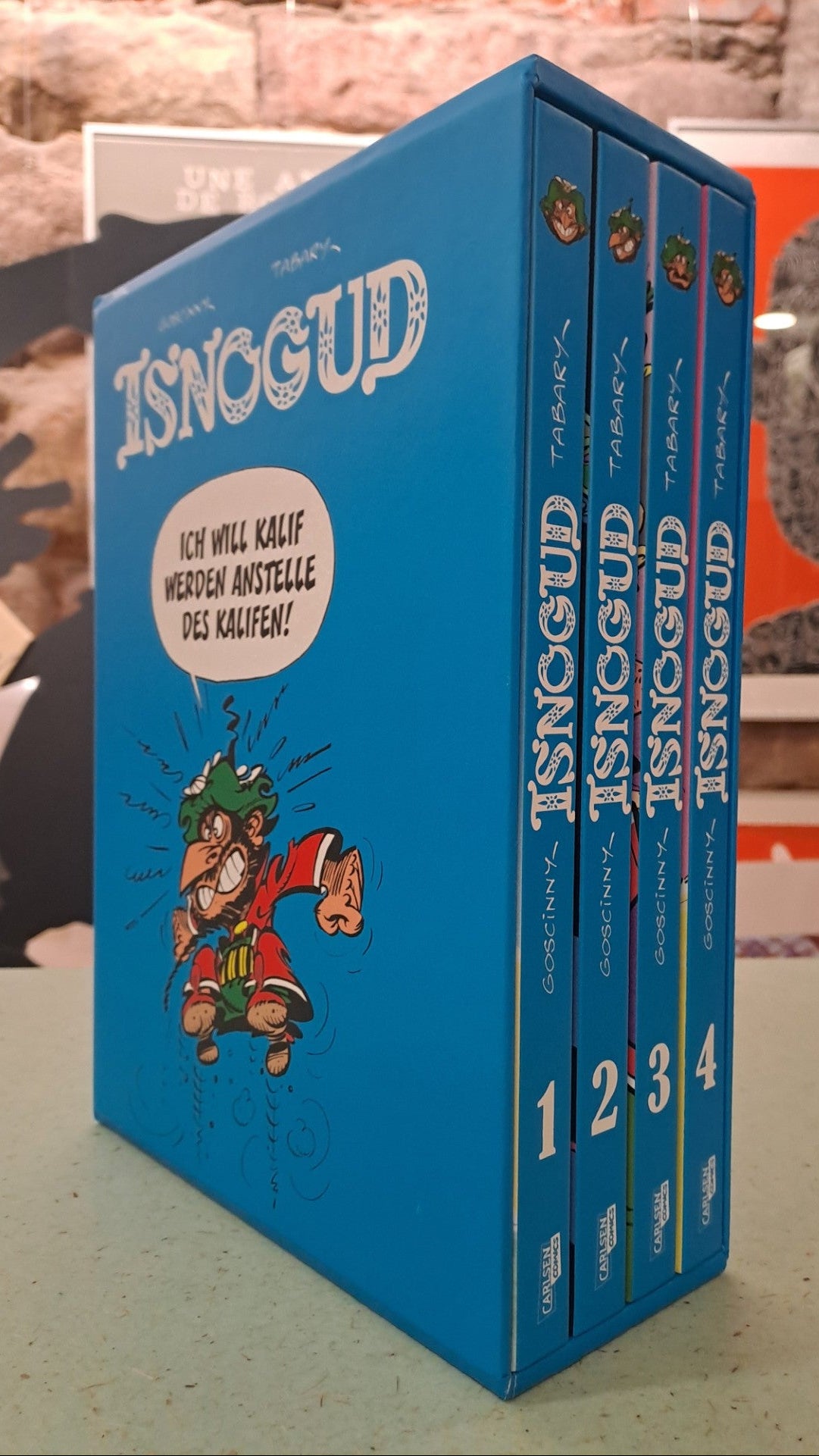 Isnogud Gesamtausgabe - 4 Bände im Schuber