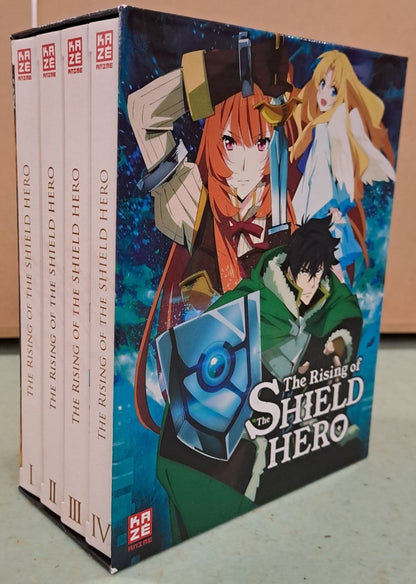 The Rising of the Shield Hero Mediabooks 1-4 im Schuber Blu-Ray