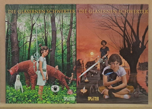 Die gläsernen Schwerter 1-4 komplett