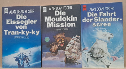 Alan Dean Foster Die Eissegler-Trilogie 1-3 komplett