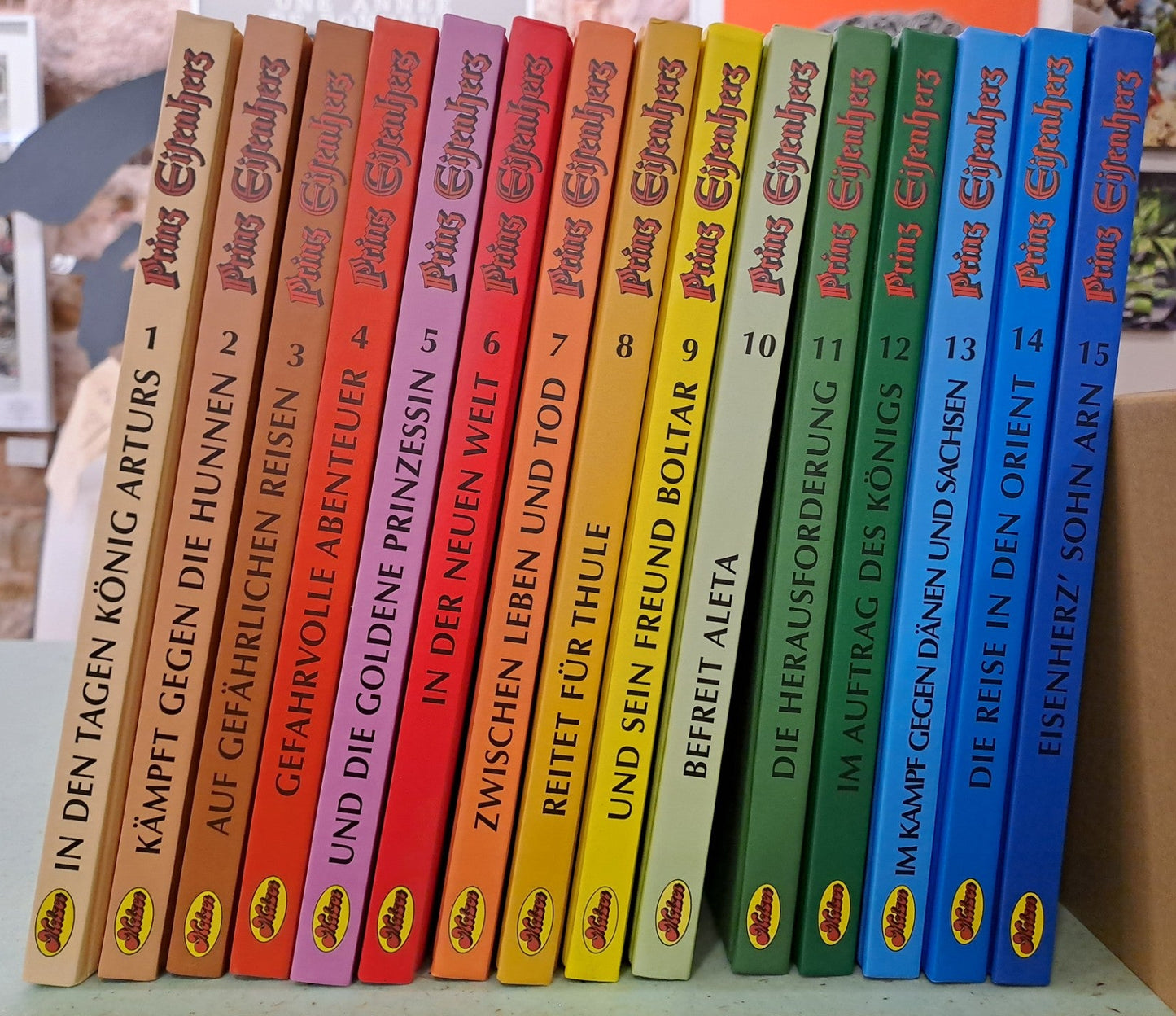 Prinz Eisenherz Melzer 1-15 komplett