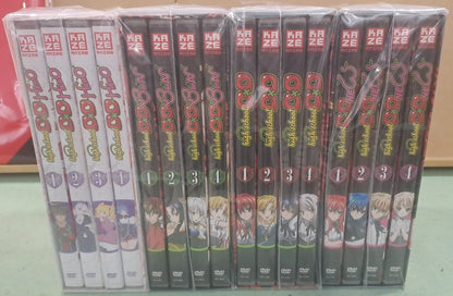 Highschool DxD Staffeln 1-4 komplett auf 16 DVDs