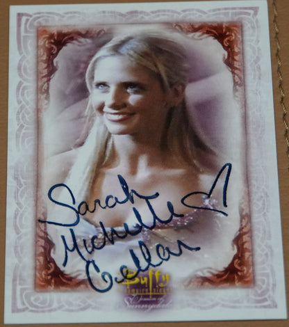 Autographed Trading Card: Sarah Michelle Gellar