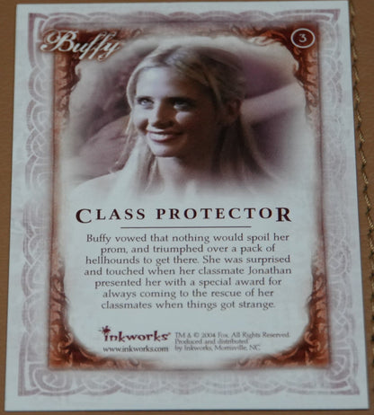 Autographed Trading Card: Sarah Michelle Gellar