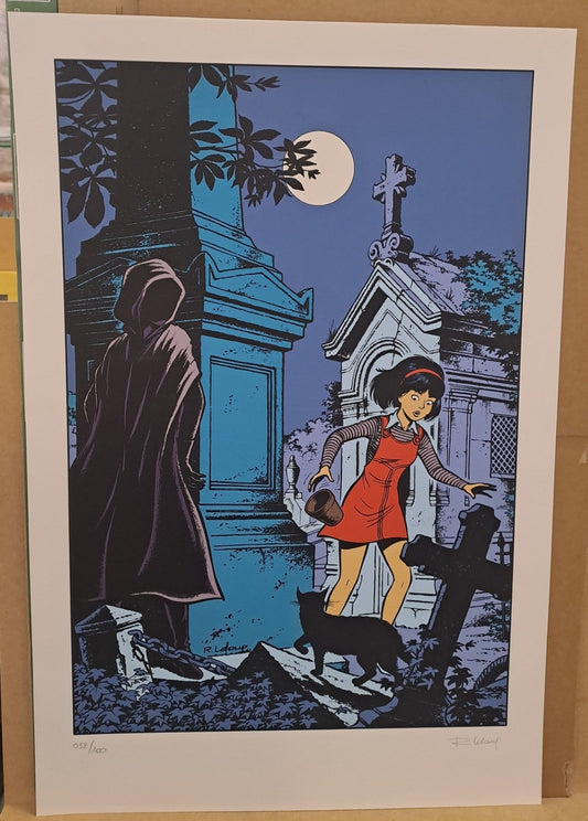 Leloup - La Frontiere de la Vie - Siebdruck