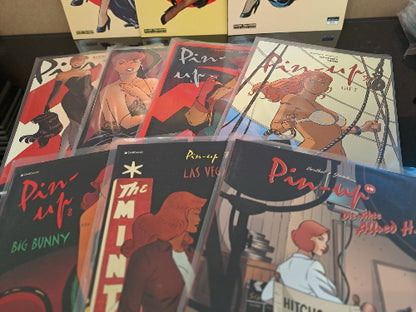 Berthet: Pin-Up 1-10 komplett