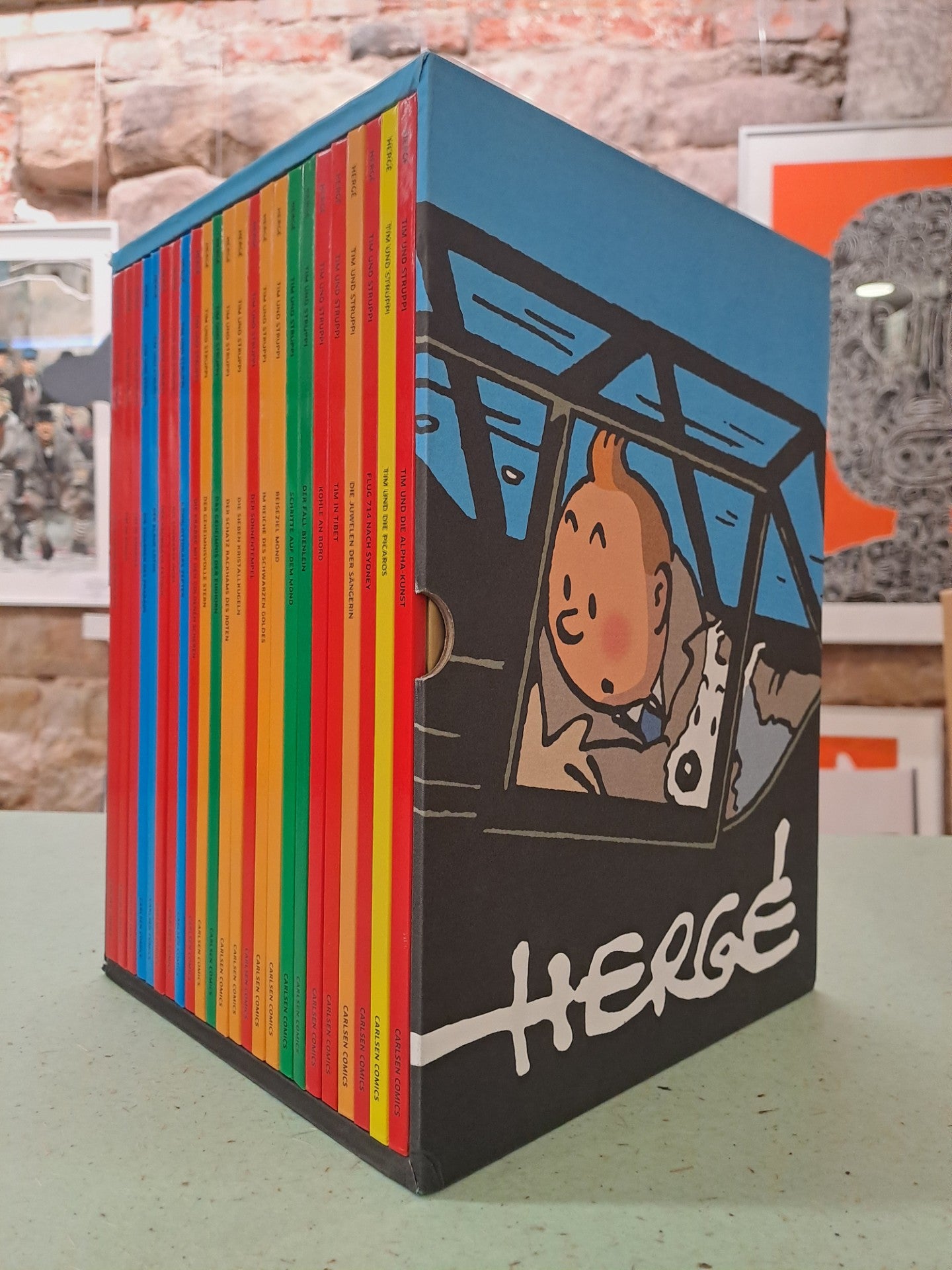 Tim und Struppi Jubiläumsbox - 24 Alben im Schuber