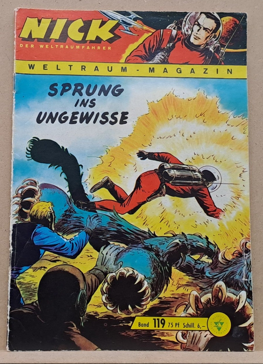 Nick Der Weltraumfahrer 119 - Sprung ins Ungewisse