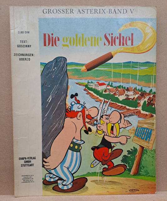 Asterix Die goldene Sichel Erstauflage