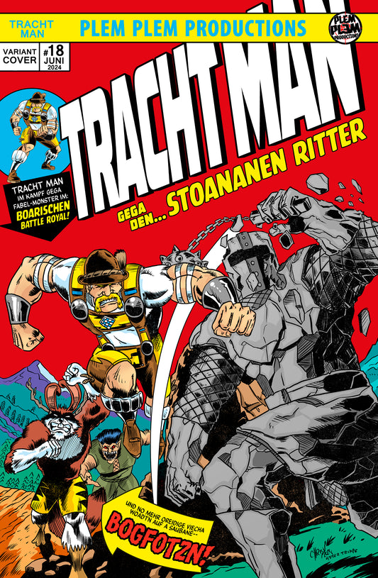 Tracht Man #18 Ultra Comix Retro Variant Bairisch