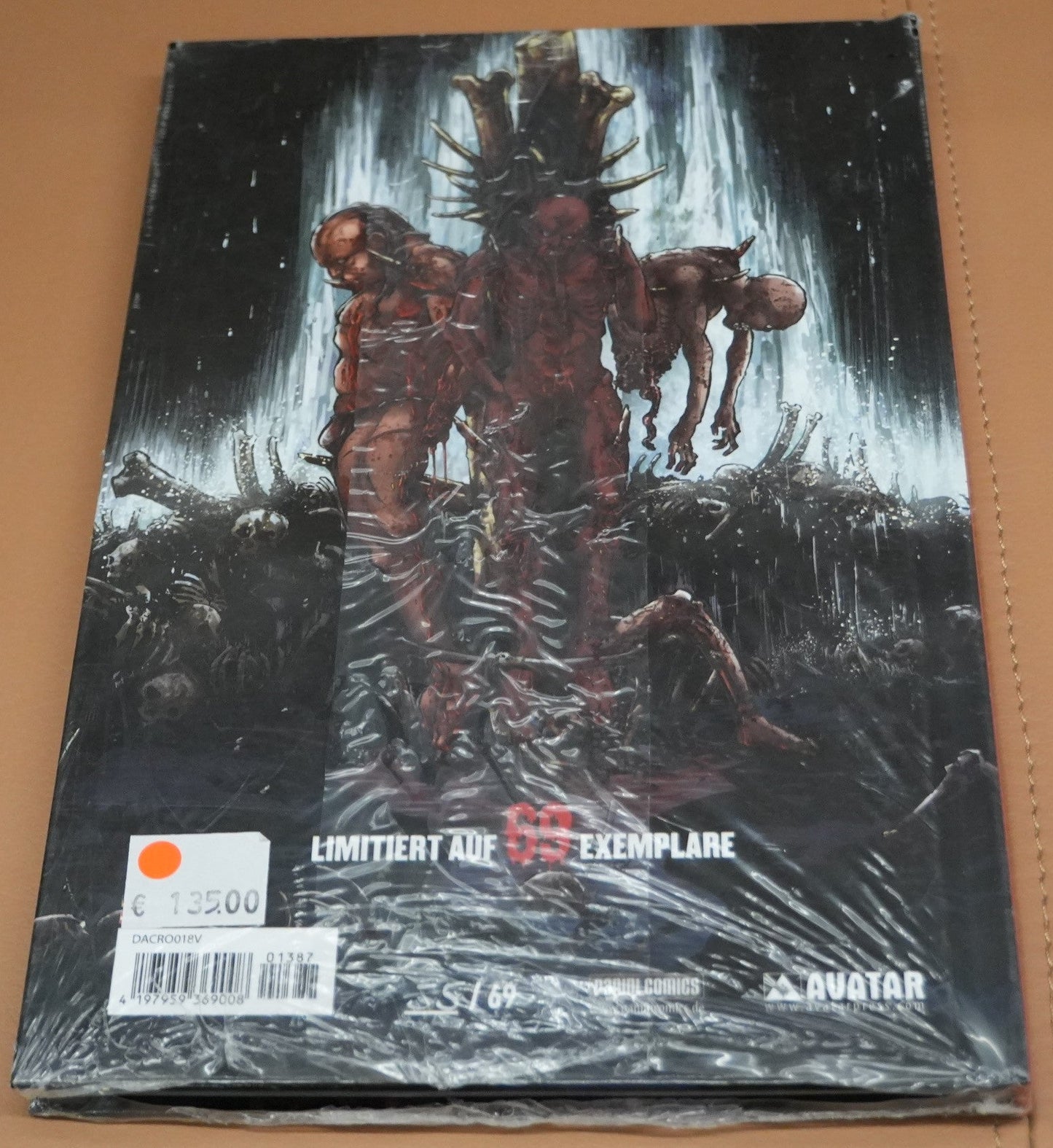 Crossed HC 18 Splatter Variant
