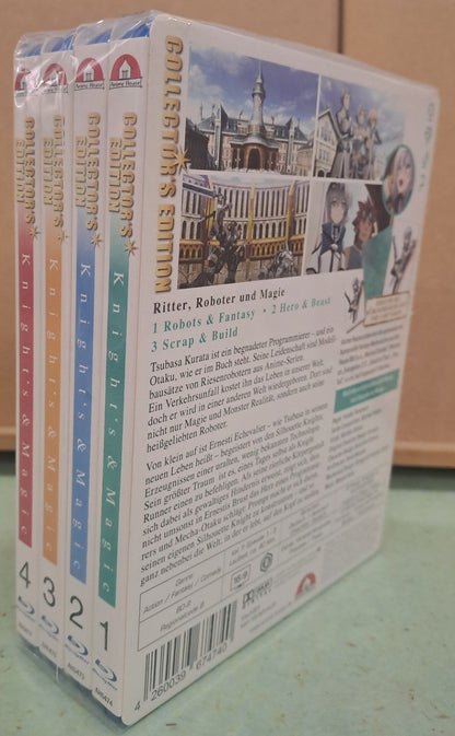 Knight's and Magic Collector's Edition 1-4 komplett auf 4 Blu-Rays