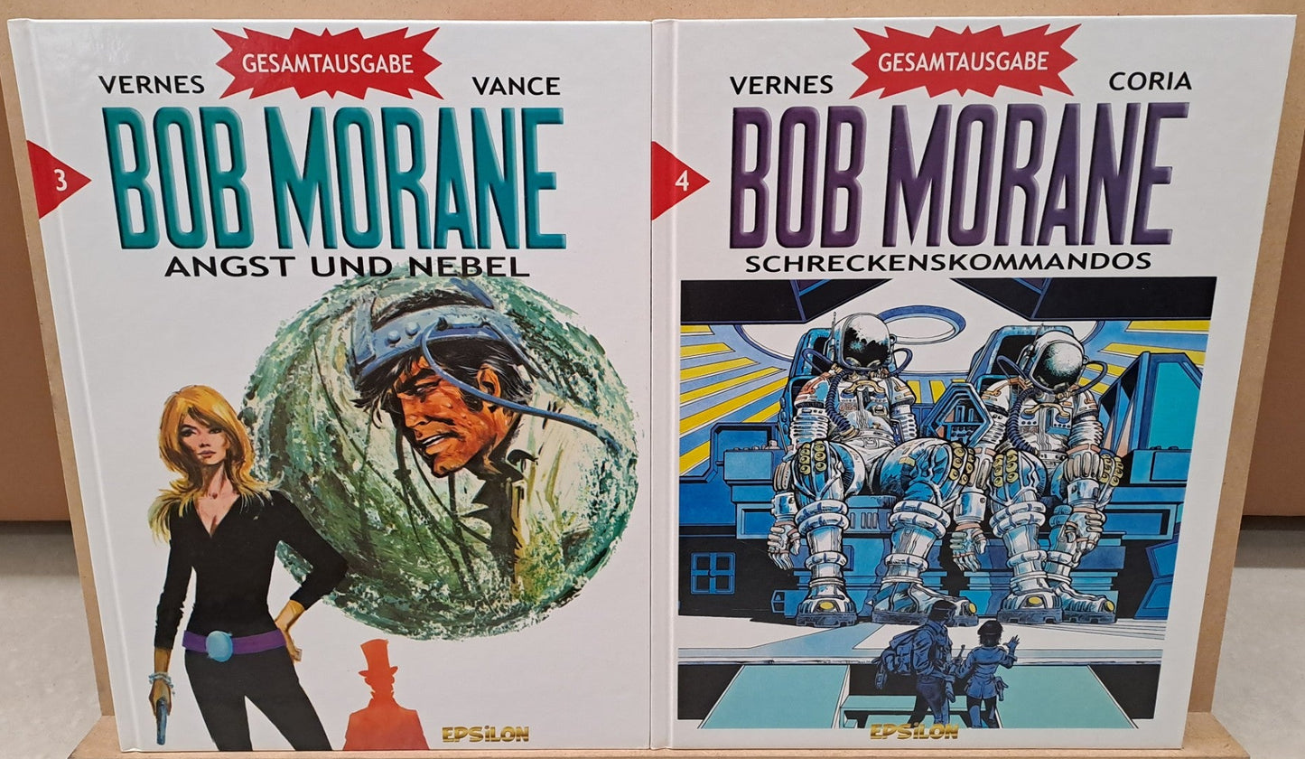 Bob Morane Gesamtausgabe 1-4 komplett