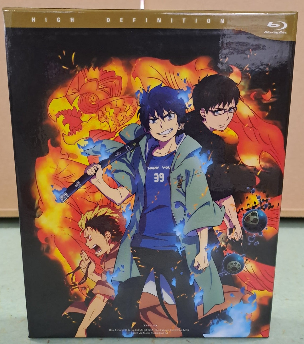 Blue Exorcist Kyoto Saga 1-2 im Schuber Blu-Ray mit Special Booklet