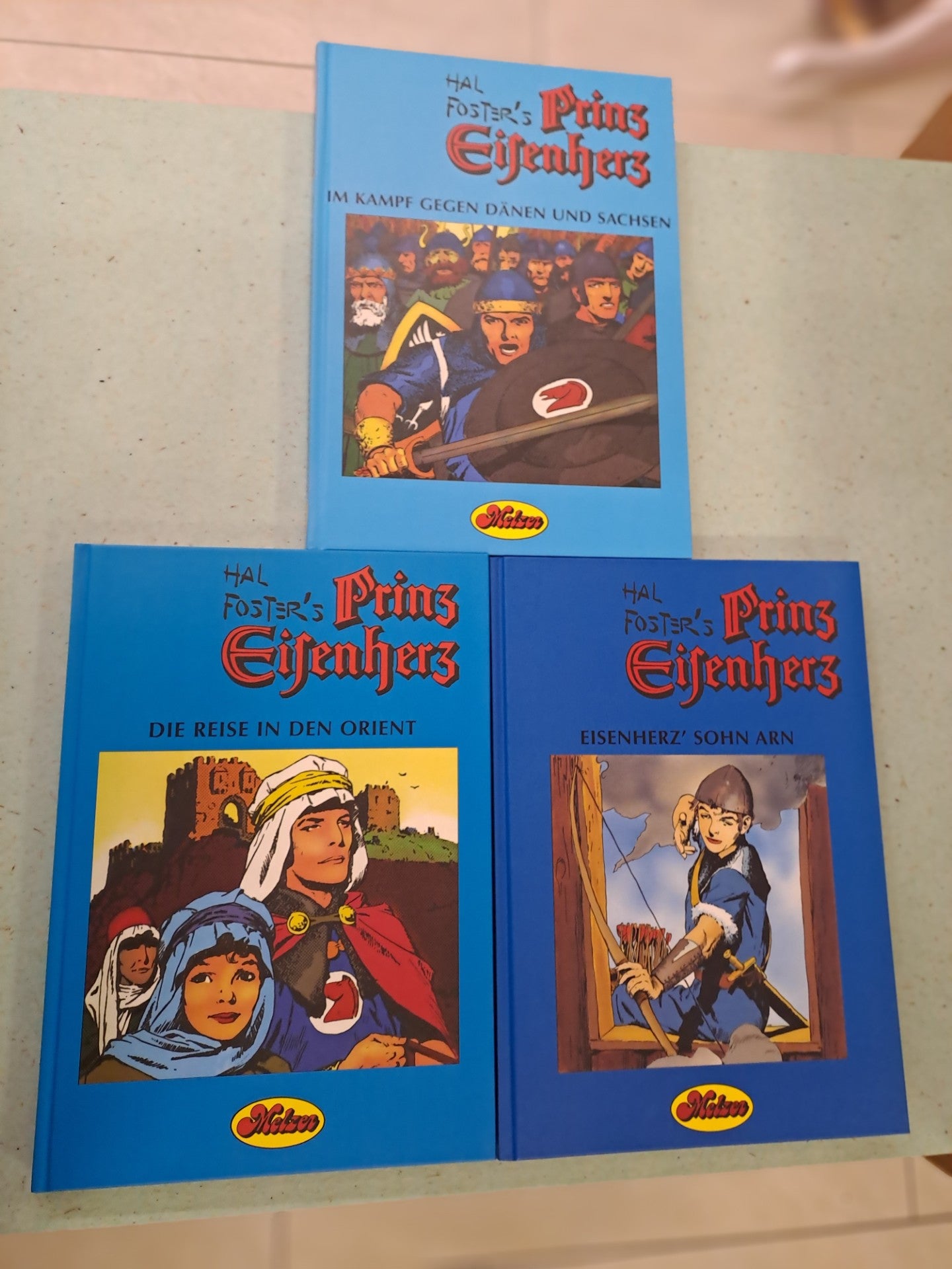 Prinz Eisenherz Melzer 1-15 komplett
