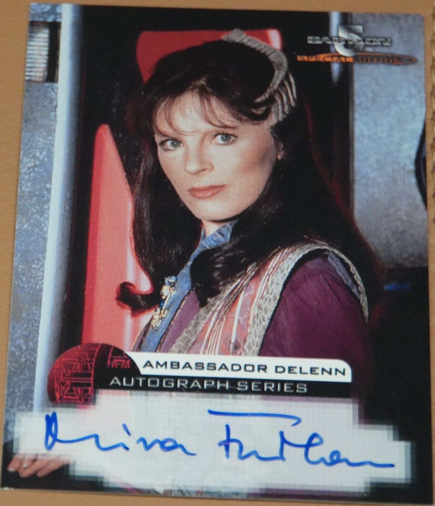 Babylon 5 Autographed Trading Card: Mira Furlan