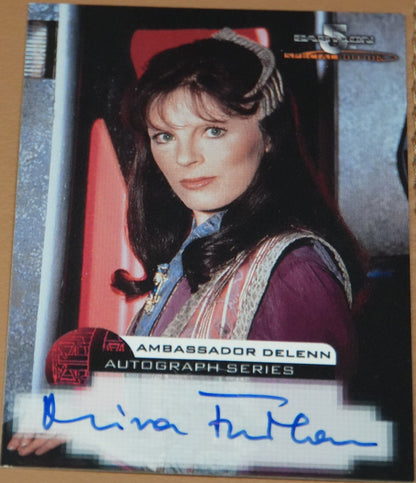 Babylon 5 Autographed Trading Card: Mira Furlan