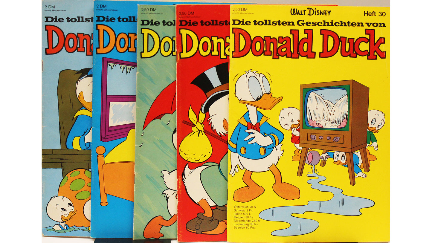 Tollste Geschichten von Donald Duck 1-50 in wunderbaren Zuständen