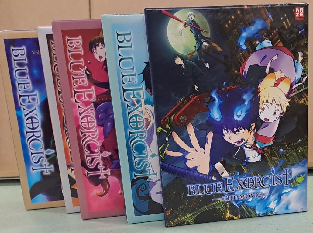 Blue Exorcist 1-4 komplett + Movie auf 9 DVDs