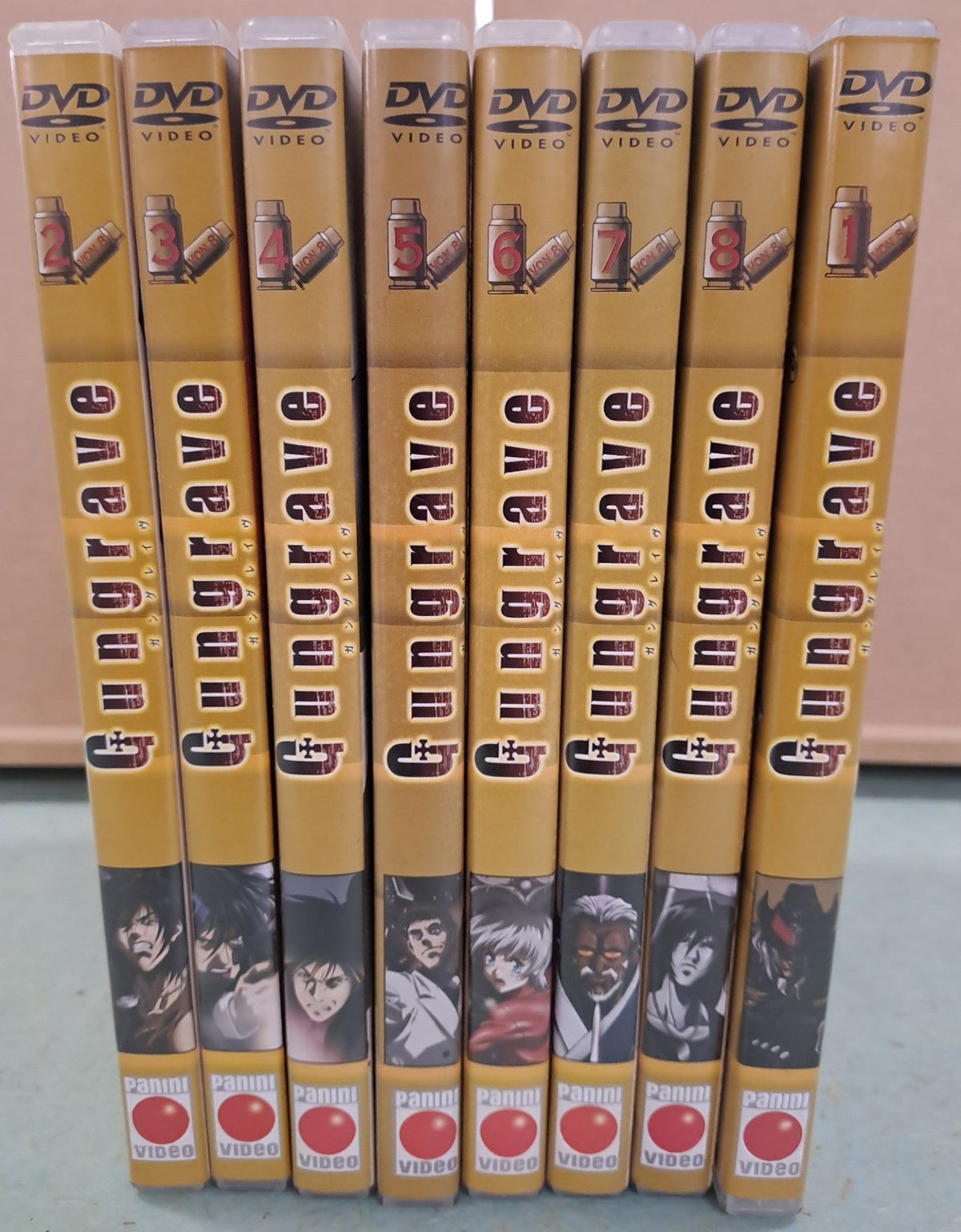 Gungrave komplett auf 7 DVDs