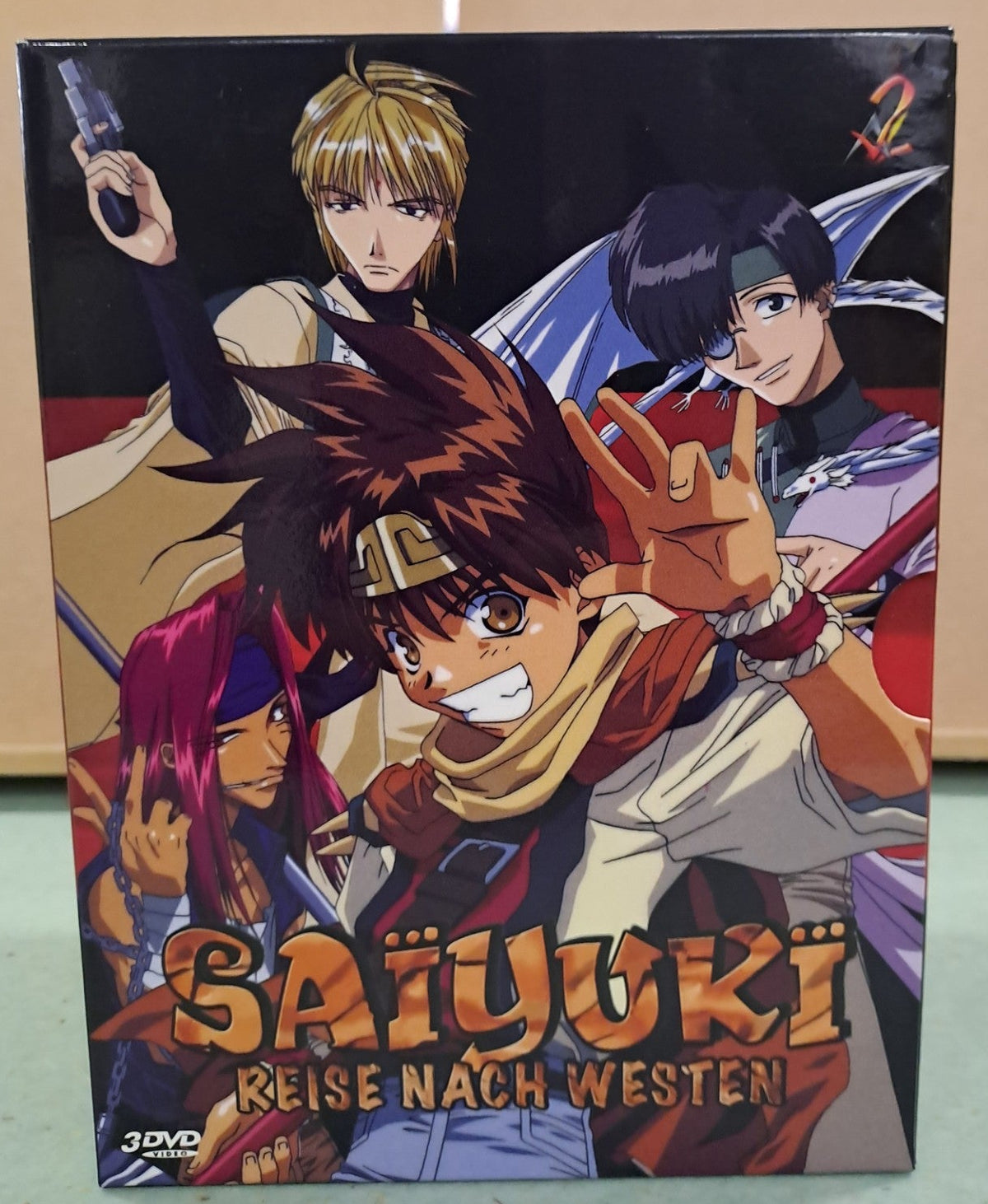 Saiyuki 1-4 komplett + Film DVD