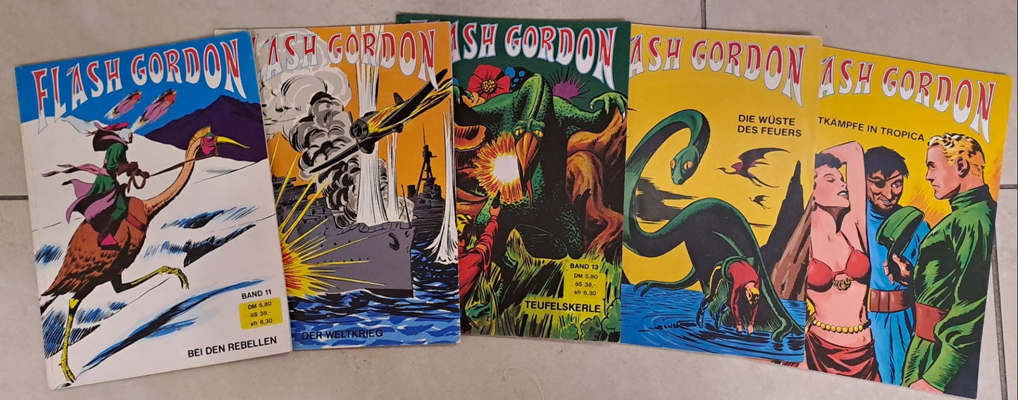 Flash Gordon 1-15 komplett