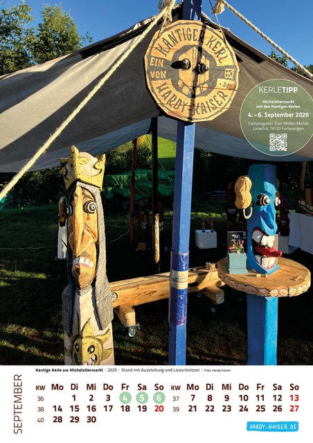 Kantige Kerle Kerlender 2026 von Hardy Kaiser