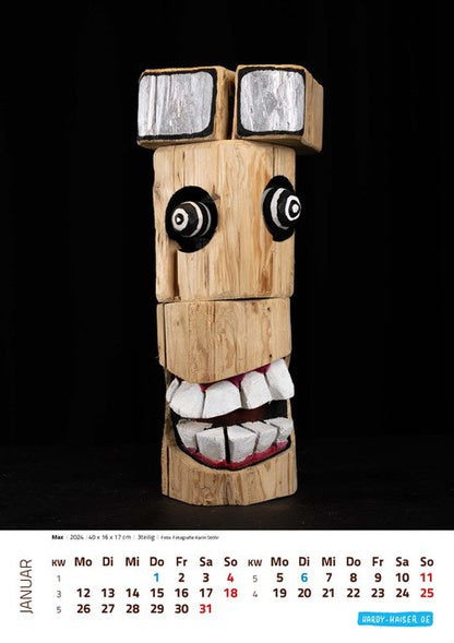 Kantige Kerle Kerlender 2026 von Hardy Kaiser