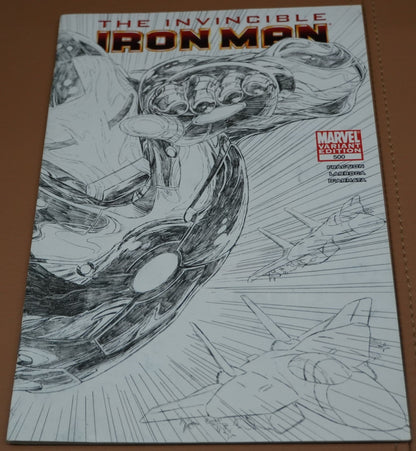Invincible Iron Man #500 Joe Quesada Sketch Variant