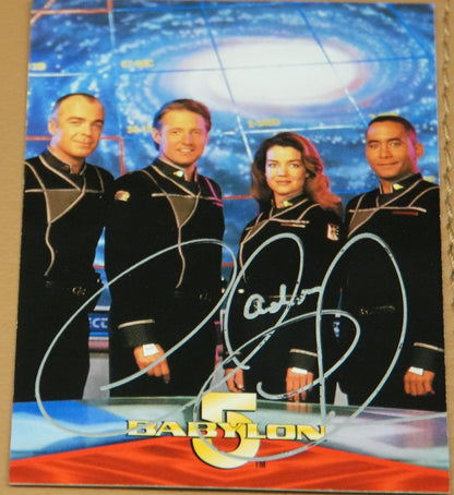Babylon 5 Signed Promo Card: Claudia Christian