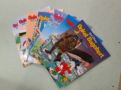 Don Rosa Onkel Dagobert 0-6 Sein Leben, seine Milliarden, signiert mit Schuber