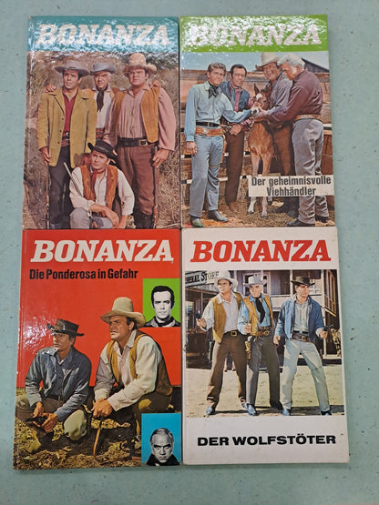 Bonanza - 4 illustrierte Romane - Tessloff