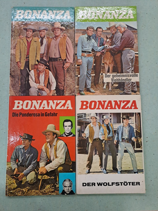 Bonanza - 4 illustrierte Romane - Tessloff