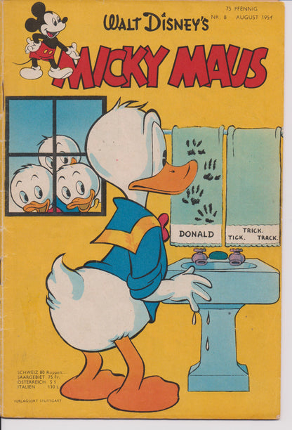 Micky Maus 1954/08
